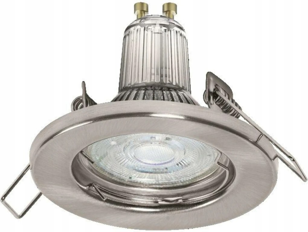 Ledvance Süllyesztett Spotlámpa Szett 3x2.6W GU10 szálcsiszolt nikkel Osram LED-del