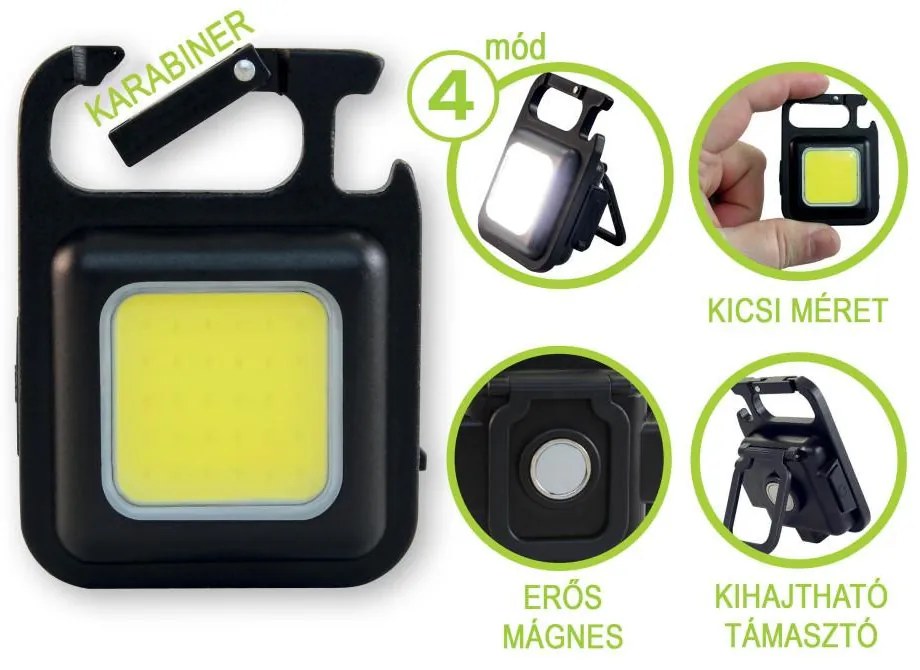 Commel multifunkciós mini LED lámpa
