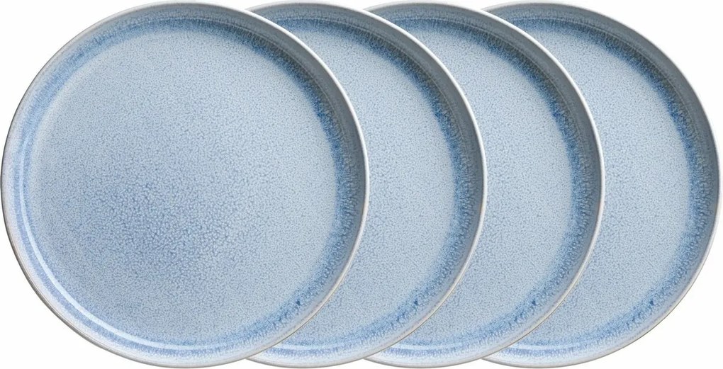 Mäser Desszert tányér szett 4 db AQUATA – 21 cm,kék
