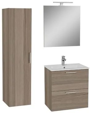 VitrA Mia Fürdőszobabútor szett 60 cm mosdóval, mosdócsapteleppel, lefolyóval és szifonnal cordoba KSETMIA60C