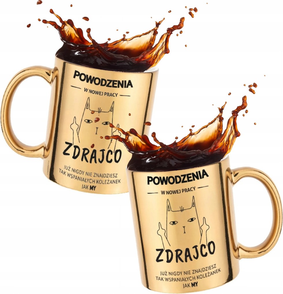 Búcsú Bögre Kolléganője Munkájától Arany Kerámia Felirattal