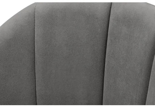 Étkezőszék BOVIO 86x48 cm szürke/bükkfa