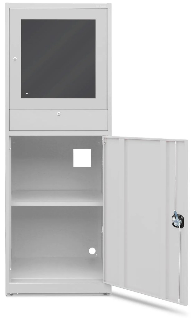 STEVE számítógépház, 640 x 1750 x 630 mm, szürke