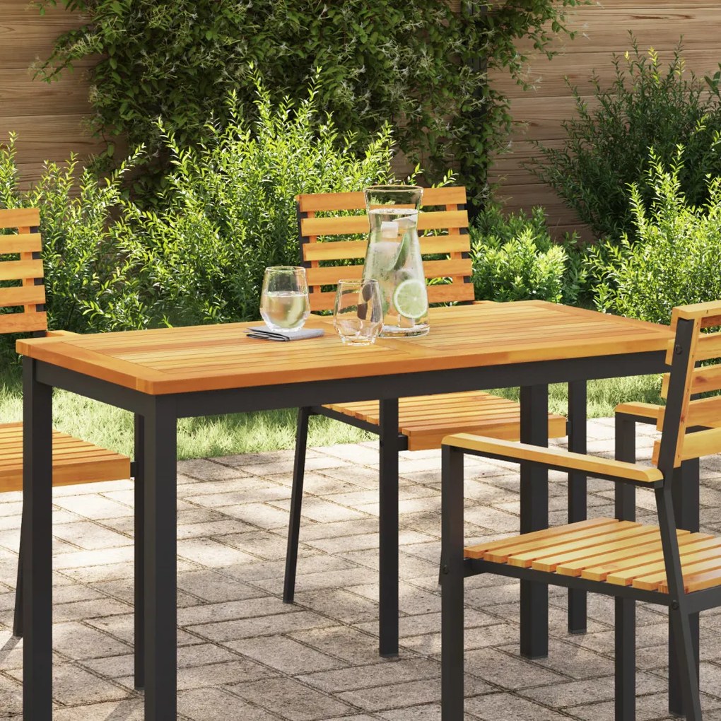 Asztallap Barna 110 x 55 x 2 cm tömör akácfa