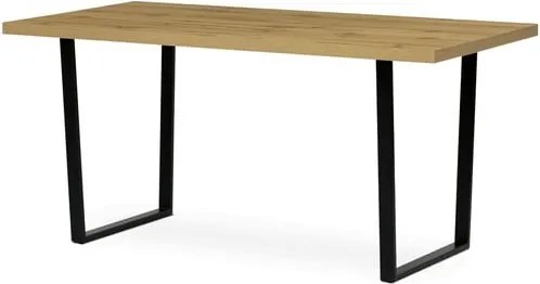 Étkezőaszta Autronic 160x80 cm barna melamin HT-R5216 OAK