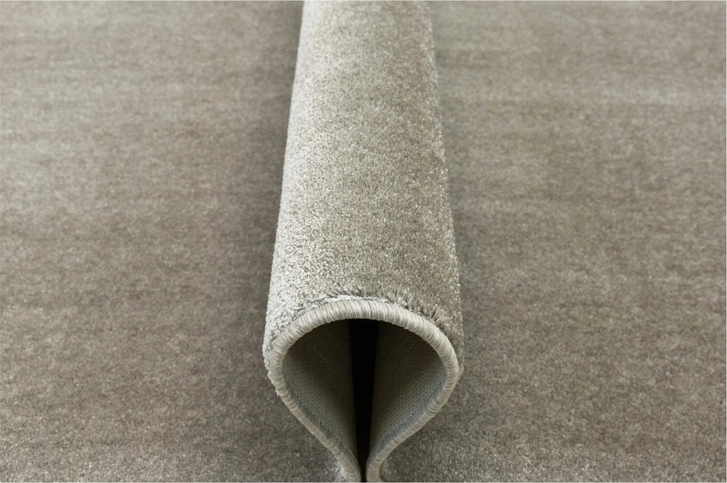 Szürke Kasmír Szőnyeg Csillogó Puha Poliamid Szoba Glamour 150x200 cm