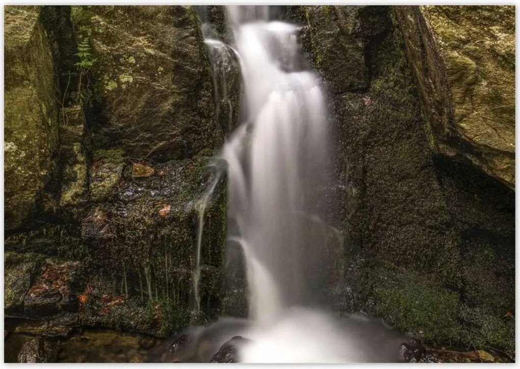 Poszterek 100x70 Vízesés Erdei zuhatag