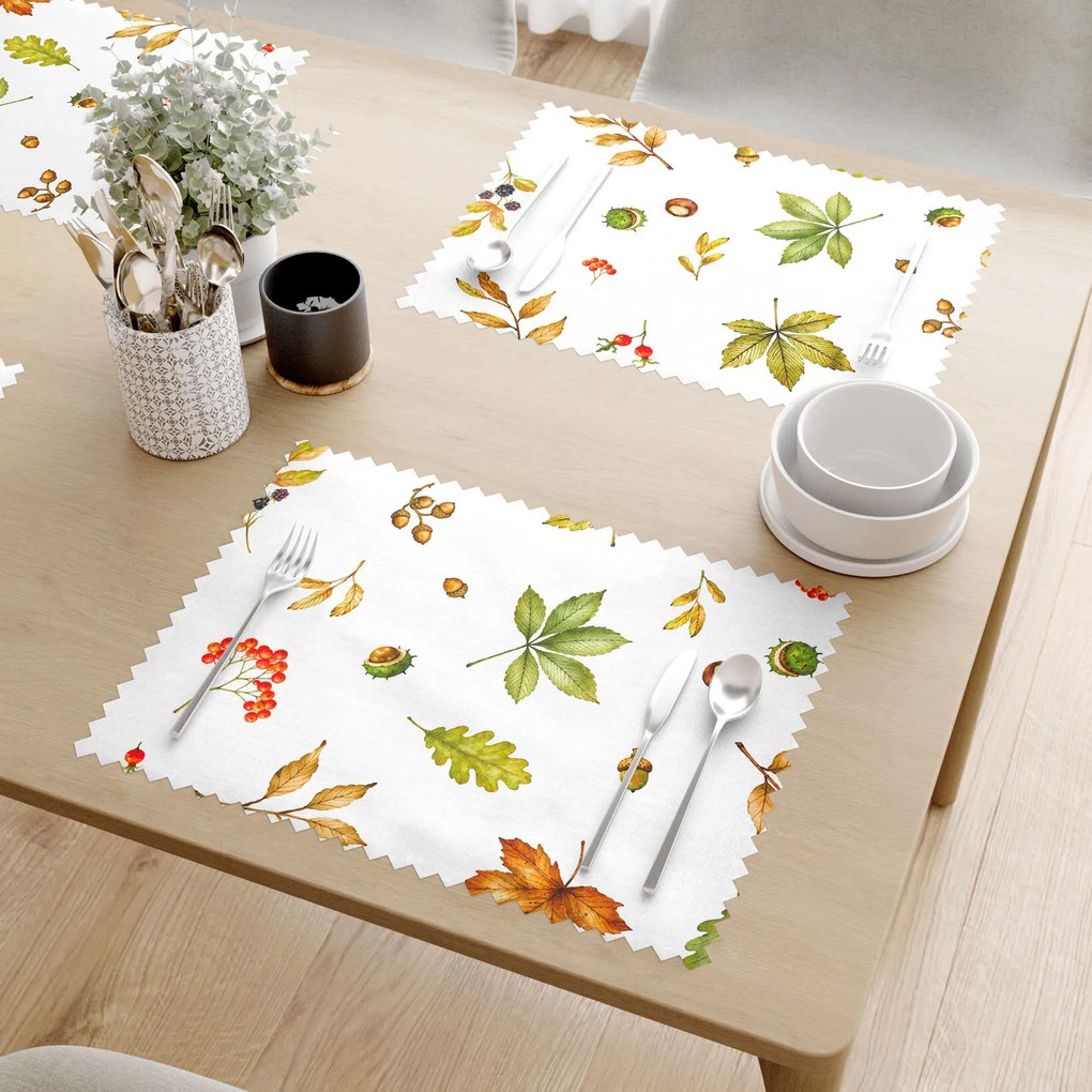 Goldea viaszosvászon reggeliző alátét - az ősz varázsa - 2db 30 x 40 cm