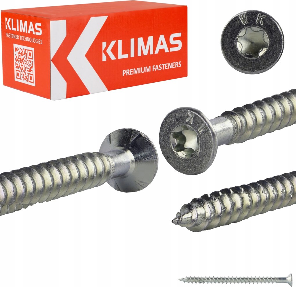 Klimas facsavarok 8 x 350 mm 50 db