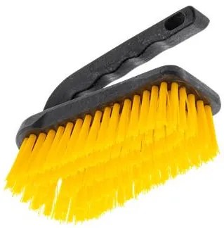 Súrolókefe, fogantyús, BONUS, sárga (KHT1519)