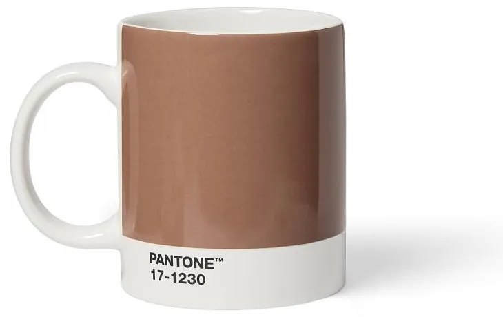 Világosbarna kerámia bögre 375 ml Mocha Mousse 17-1230 – Pantone