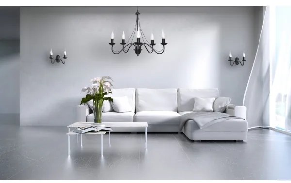 Fali lámpa MALBO 2xE14/10W/230V