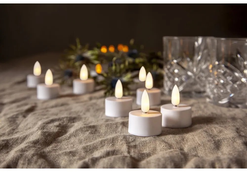 LED gyertya szett 2 db-os (magasság 5 cm) Flamme – Star Trading