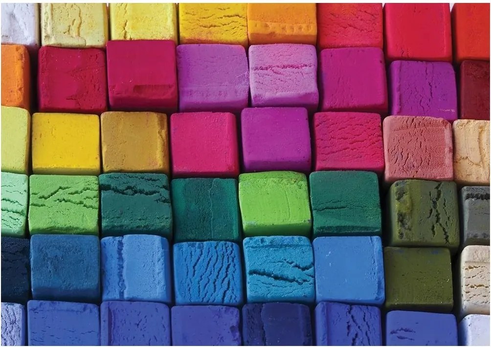 Fotótapéta színes kockák fotótapéta 208 x 146