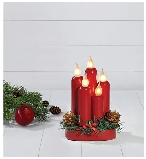 Markslöjd 704017 - Karácsonyi fény HANNA 5xE10/0,06W/230V