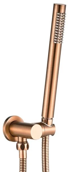 REA-P8809 - LUNGO zuhanyszett falba építhető csapteleppel, szálcsiszolt réz