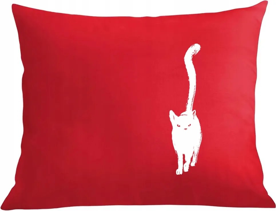 Párna párnahuzat Macska az oldalán