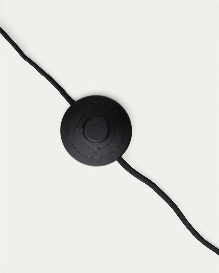 Fekete állólámpa (magasság 147 cm) Manie – Kave Home