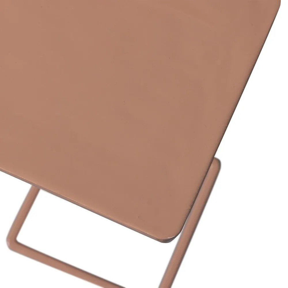 Fém tárolóasztal 22x22 cm Toste – WOOOD