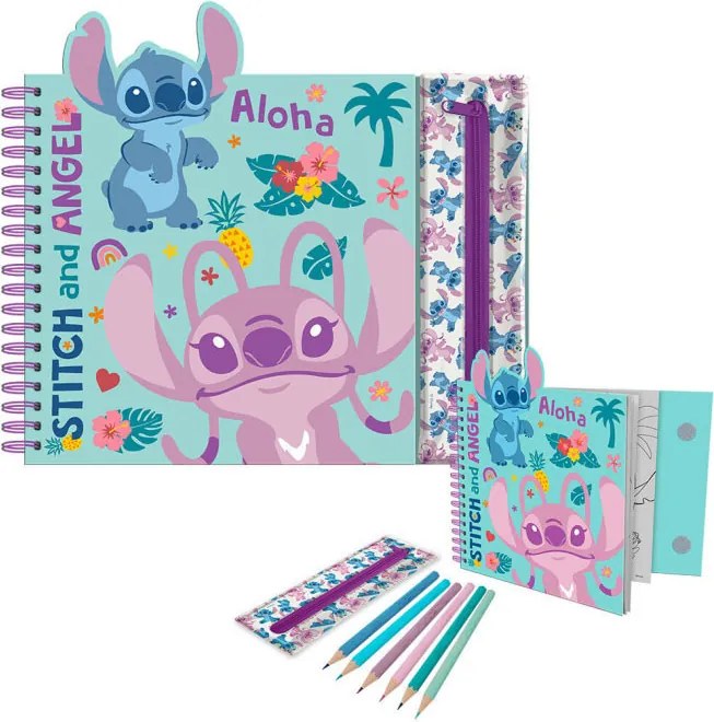 Disney Lilo és Stitch, A csillagkutya Aloha kreatív szett