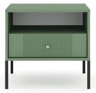 LUE éjjeliszekrény zöld/fekete
