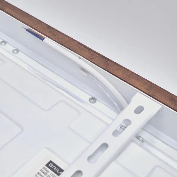 Brilagi - LED fürdőszobai lámpatest WOODY FRAME LED/40W/230V 60x60 IP44 tölgy-cseresznye