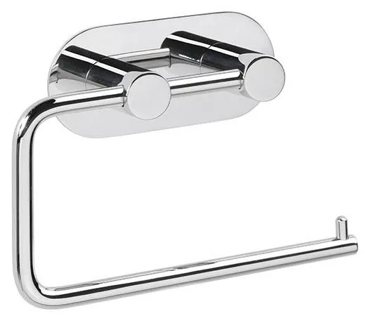 Papírtartó 14,5x10 cm, rozsdamentes acél, ezüst