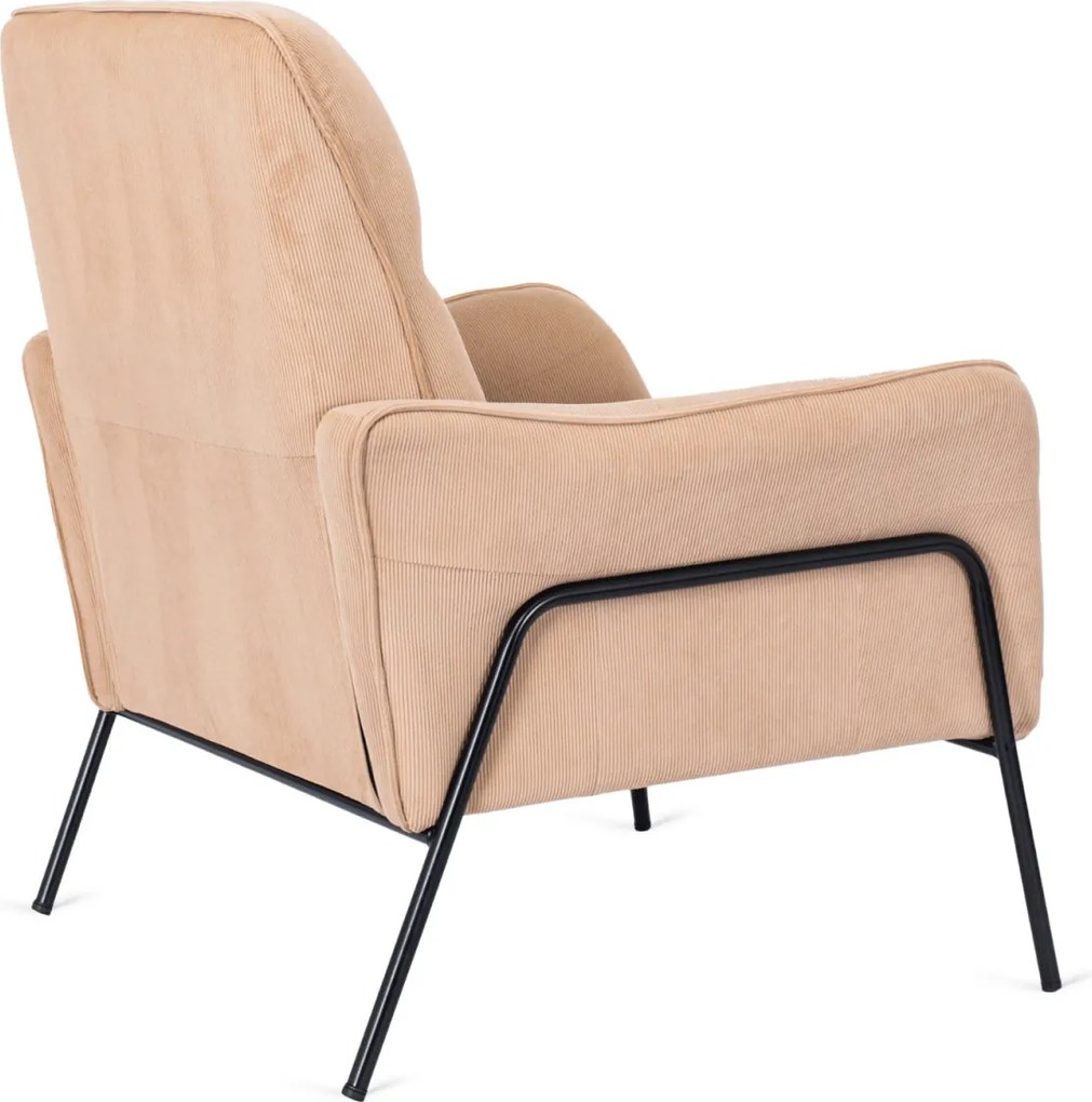 Pihenőfotel bézs színben ALBERTO