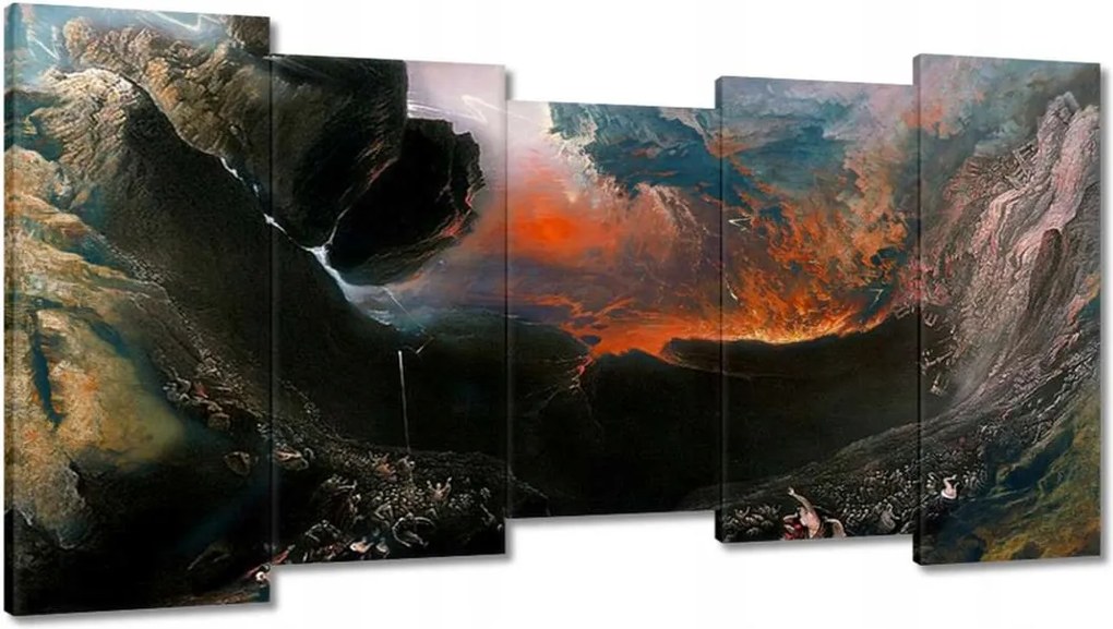 Festmények 150x80 Haragjának nagy napja