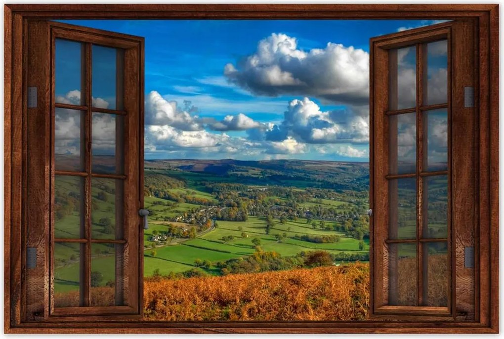 Poszterek 60x40 Tájkép az éggel