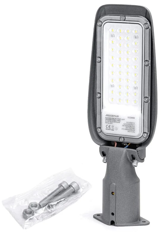 AIGOSTAR DOB LED vékony utcai lámpa 30W