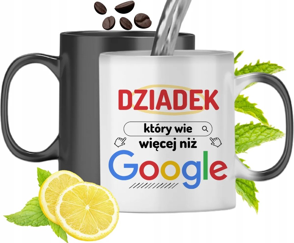 Mágikus Bögre Nagypapának Színváltós Nyomtatott Fényképpel