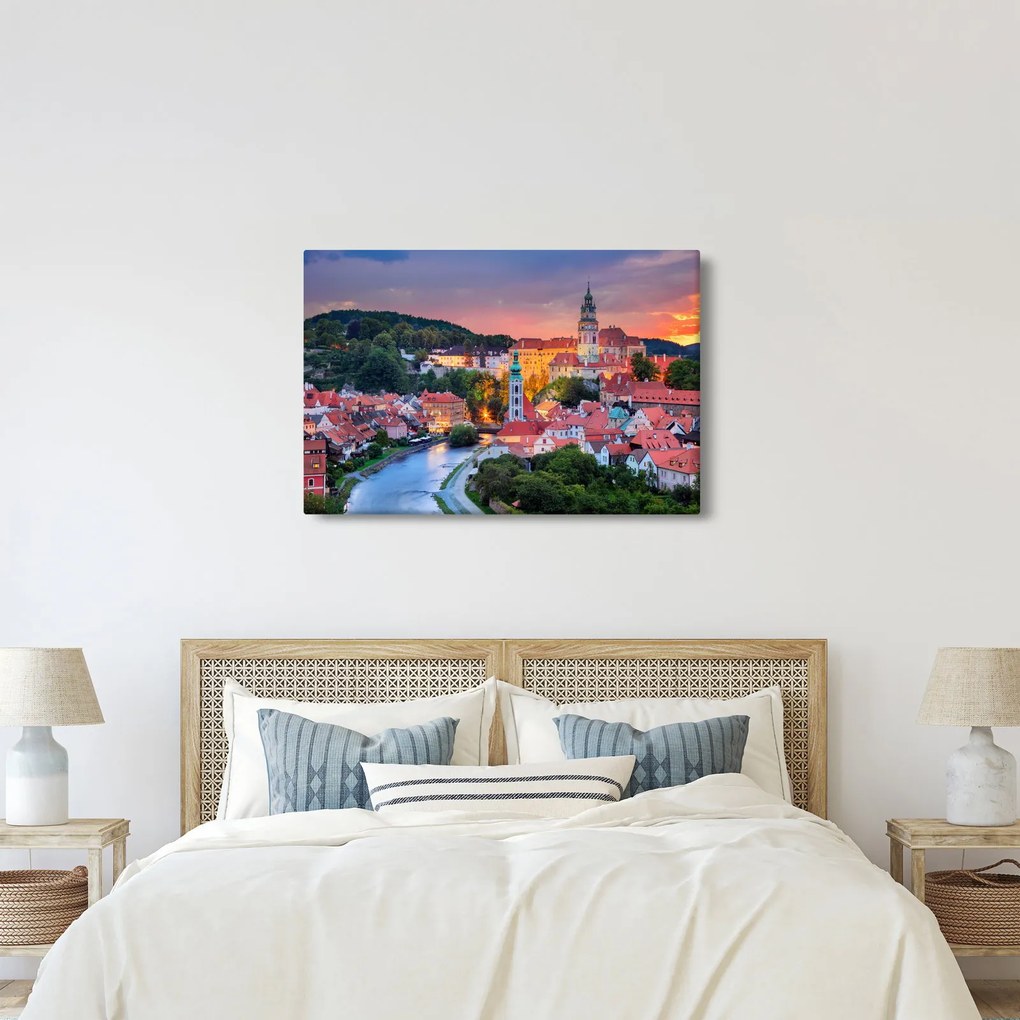 Kép - Český Krumlov (90x60 cm)