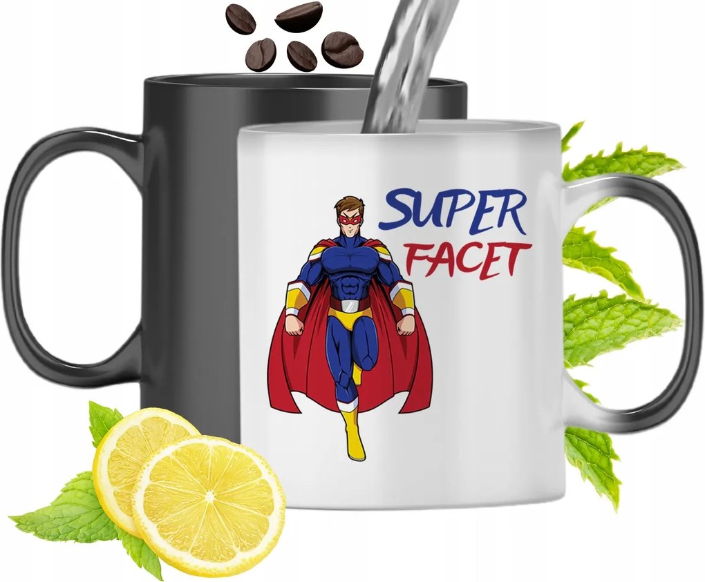 Mágikus Bögre Fiúnak Színváltós, fényképes nyomattal