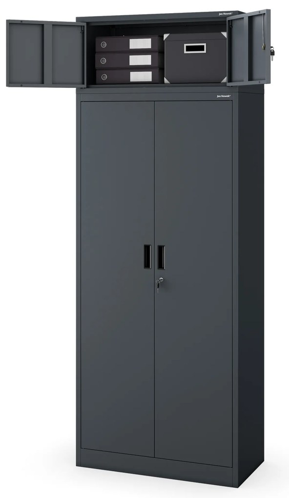 Moduláris felső szekrény EWA Compact 800 x 380 x 400 mm, antracit