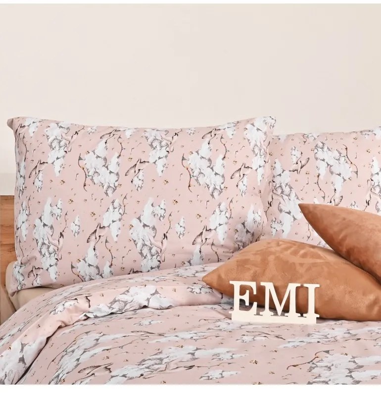 EMI Swan pamut ágyneműhuzat, A standard egyszemélyes ágy szett tartalma: 1x 140x200 + 1x 70x90