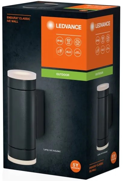 Ledvance - Kültéri fali lámpa IVE 2xGU10/35W/230V IP65