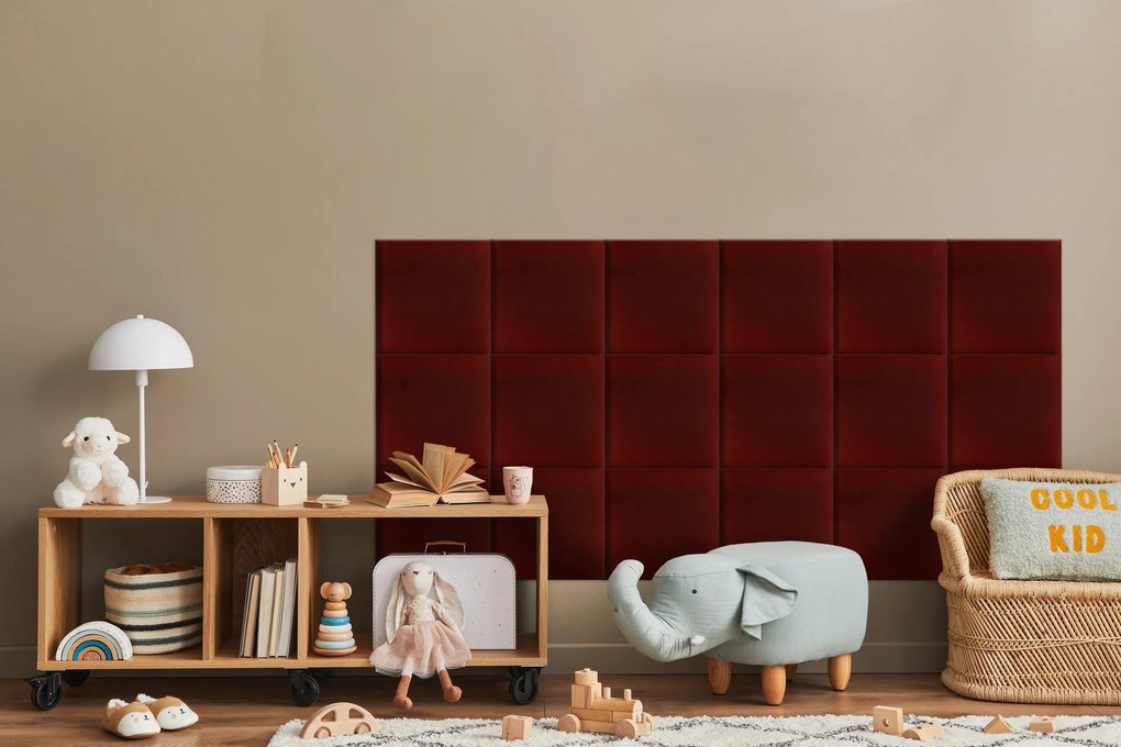 Kárpitozott panel - Négyzet - 50x50cm Szín: Mézsárga