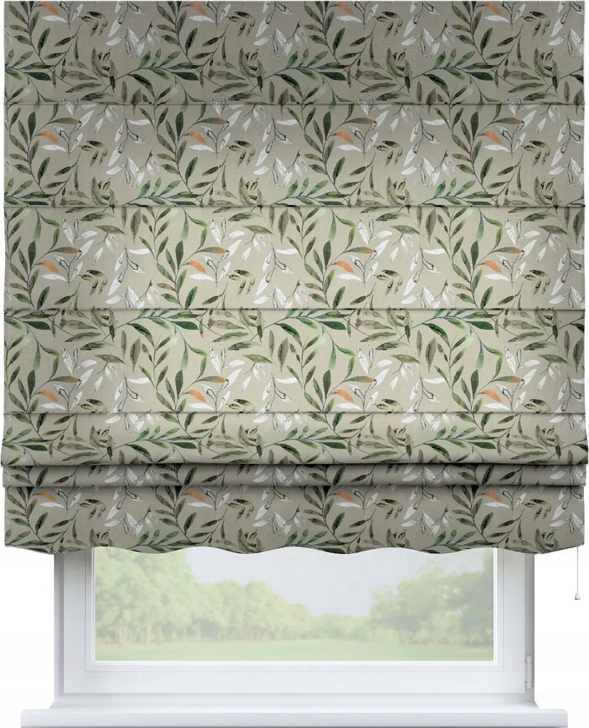 Kész római roló Firenze 120x150cm zöld