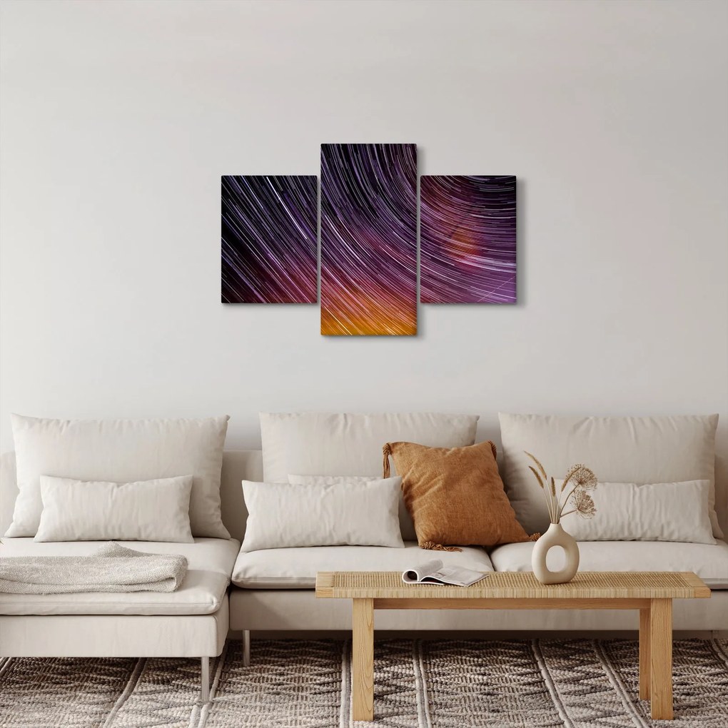 Homályos csillagok képe az égen (90x60 cm)