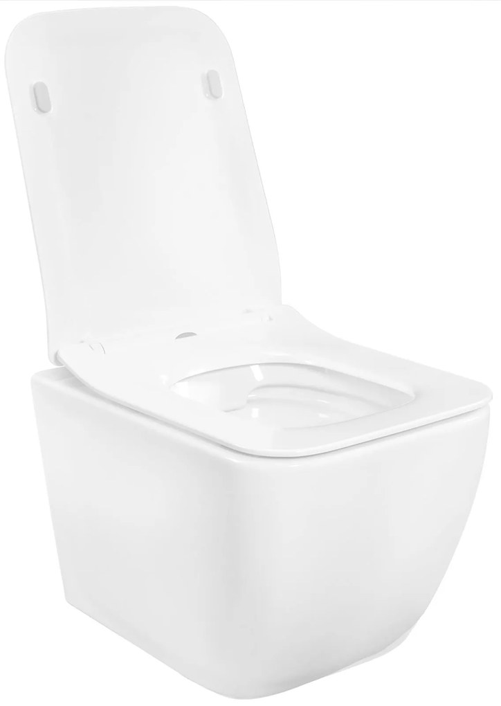 WC csésze REA MARTIN SLIM RIMLESS DUROPLAST