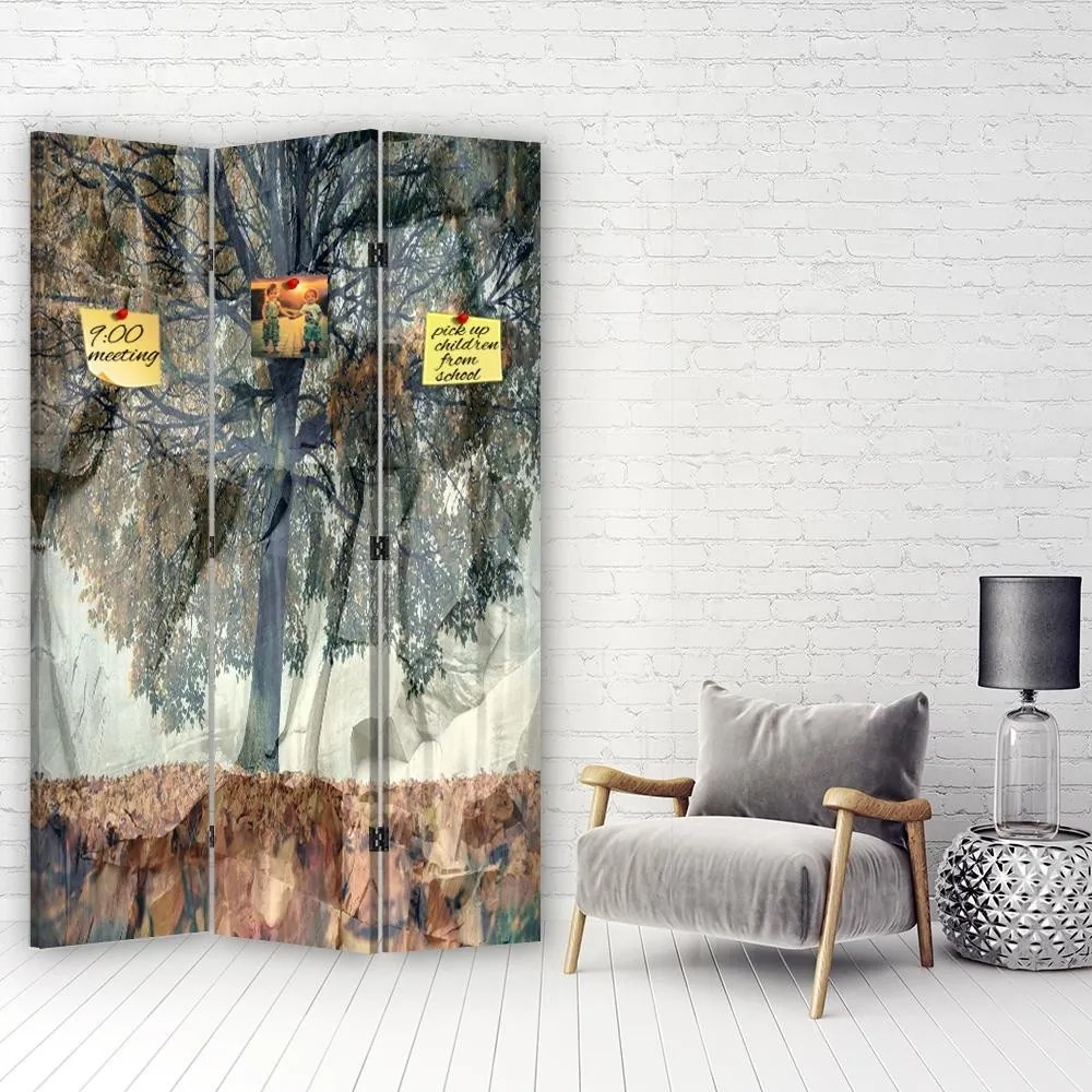 Gario Paraván Titokzatos fa Méret: 110 x 170 cm, Kivitelezés: Forgó paraván 360°