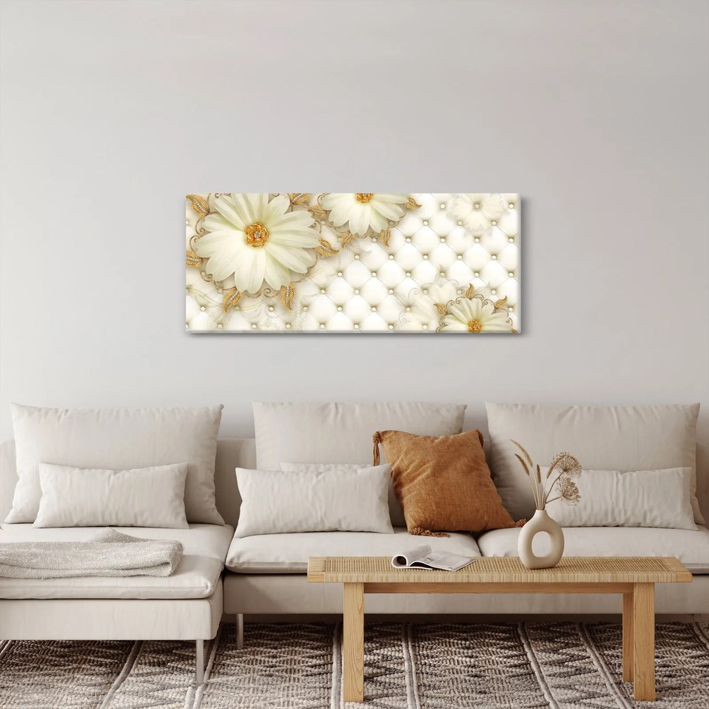 Kép - Arany kollázs (120x50 cm)