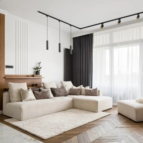 Spotlámpa sínrendszerhez MARIBEL 3xGU10/10W/230V +1 m sín rendszer