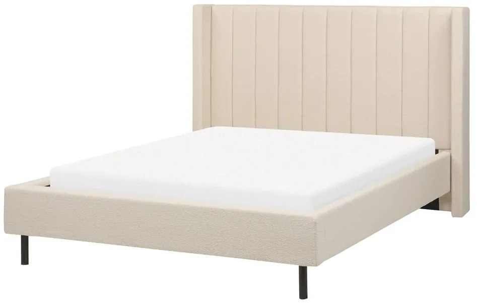 Franciaágy 140 cm Vue (bézs boucle) (ágyráccsal). 1076452