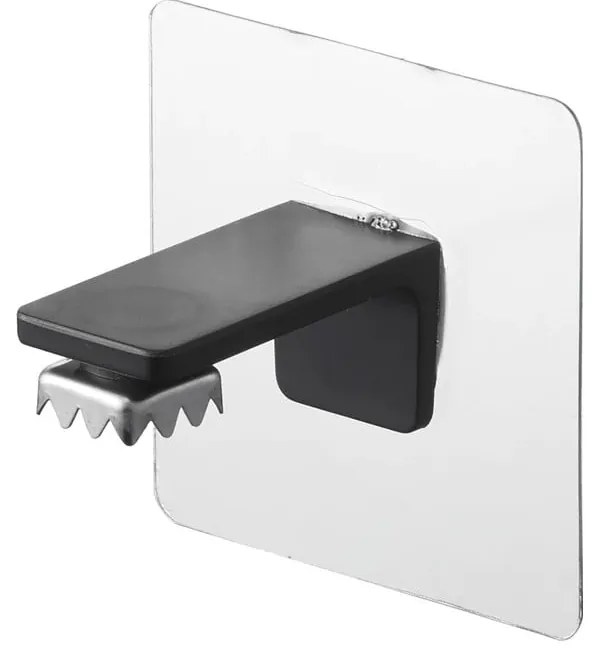 Fekete öntapadós műanyag mágneses szappantartó Film Hook – YAMAZAKI