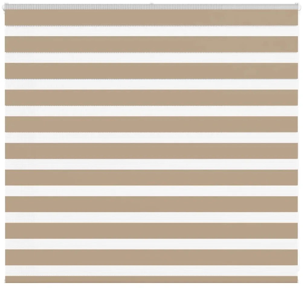 zebrafüggönnyel homokbarna szövetszélesség 150,9 cm poliészter
