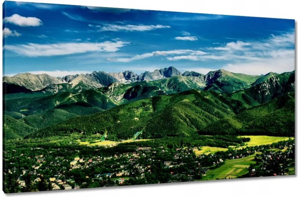 Vászonkép 120x70 Tájkép Tátra Lengyel hegyek