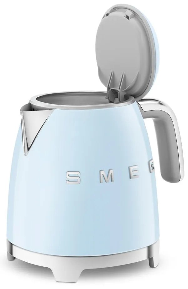 Világoskék rozsdamentes acél vízforraló 800 ml Retro Style – SMEG