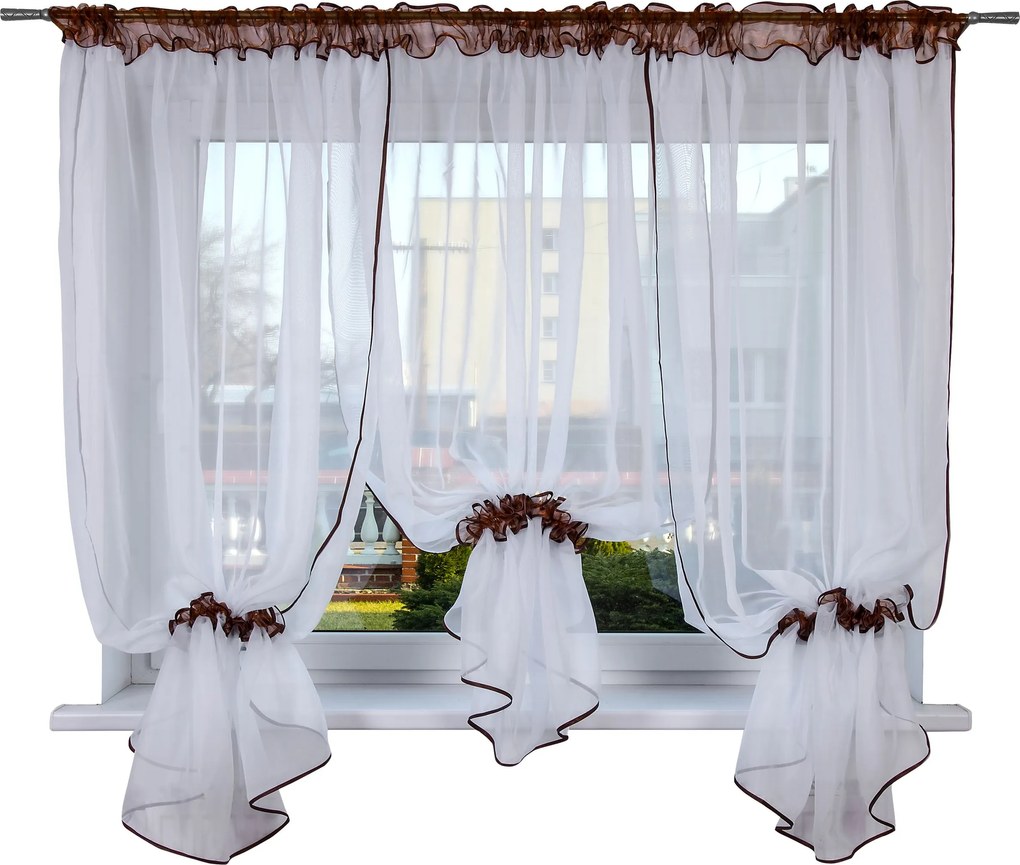 Függöny Kész Portugália 400x170 Fátyol Függöny